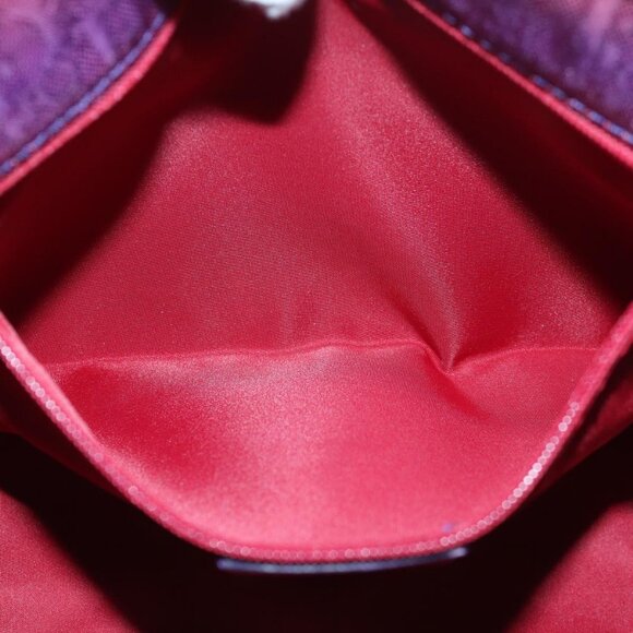 Christian Dior Purple Trotter Canvas Shoulder Bag - Picture 15 of 16